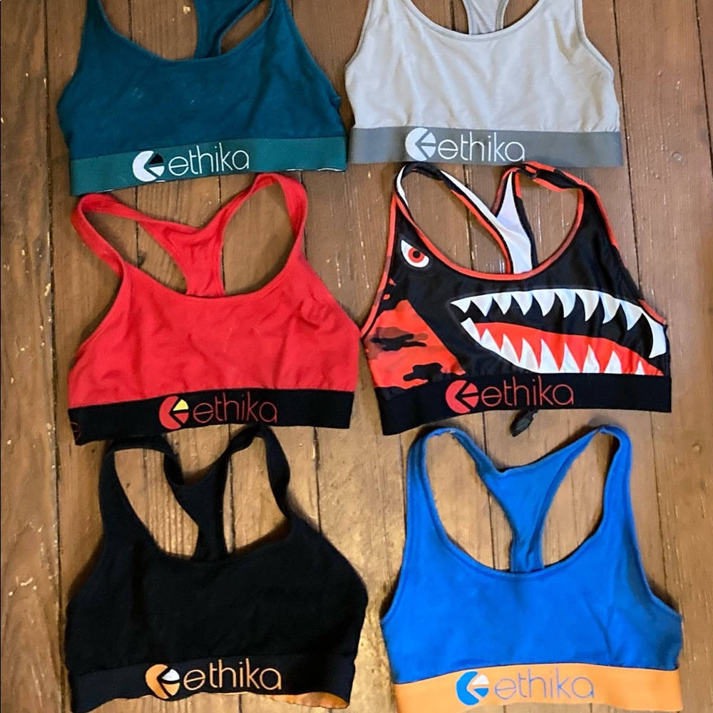 Ten ethika sports bras bundle size small